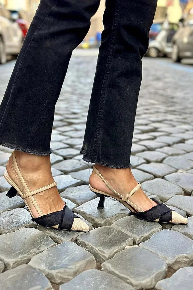 Maison Armand™ | Escarpins Slingback Élégance