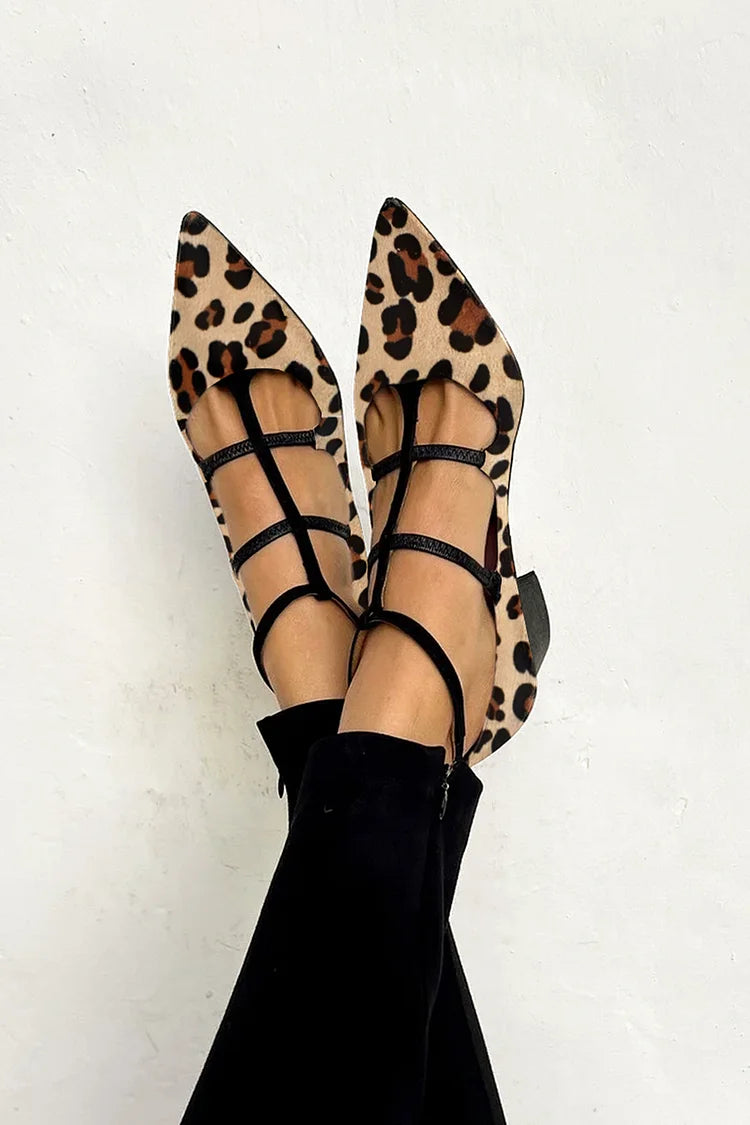 Maison Armand™ | Ballerines Imprimé Animal Élégance