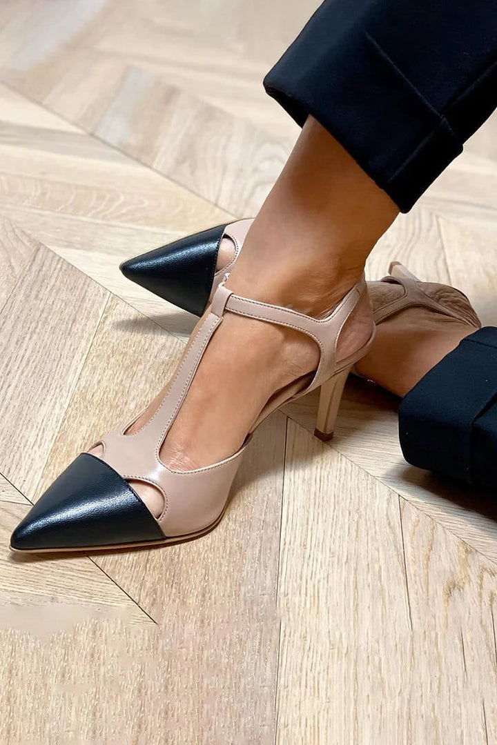 Maison Armand™ | Escarpins Bicolores Élégance