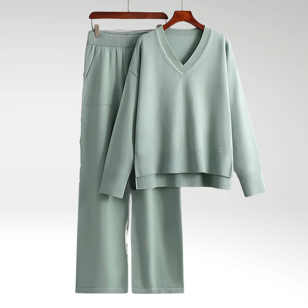 Maison Armand™  | Luxe Ensemble deux pièces col V