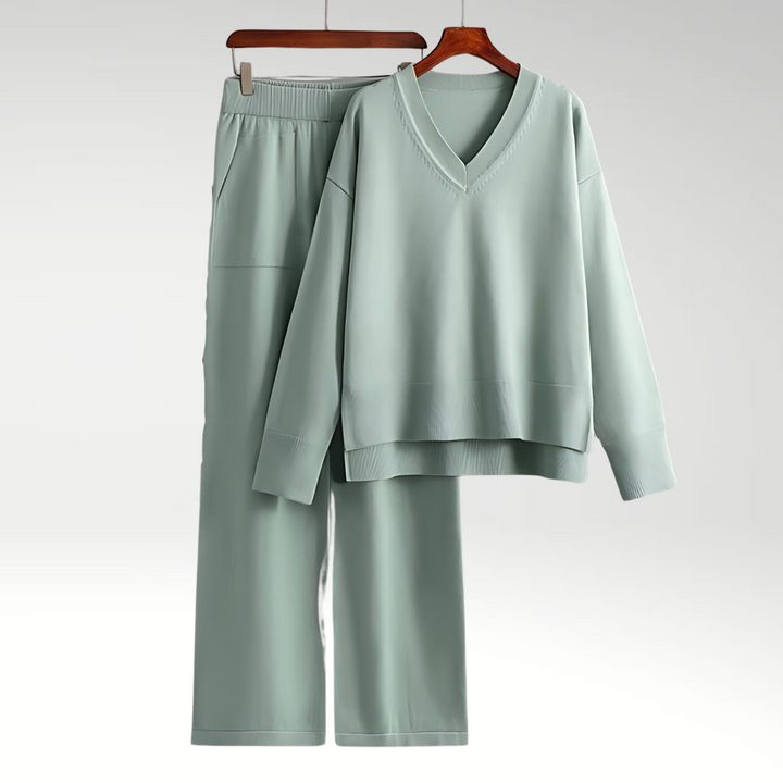 Maison Armand™  | Ensemble deux pièces V-neck de luxe