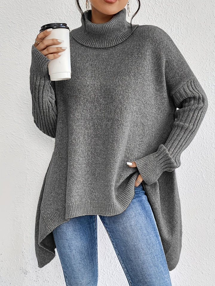 Maison Armand™ | Pull Col Roulé Oversize Élégance