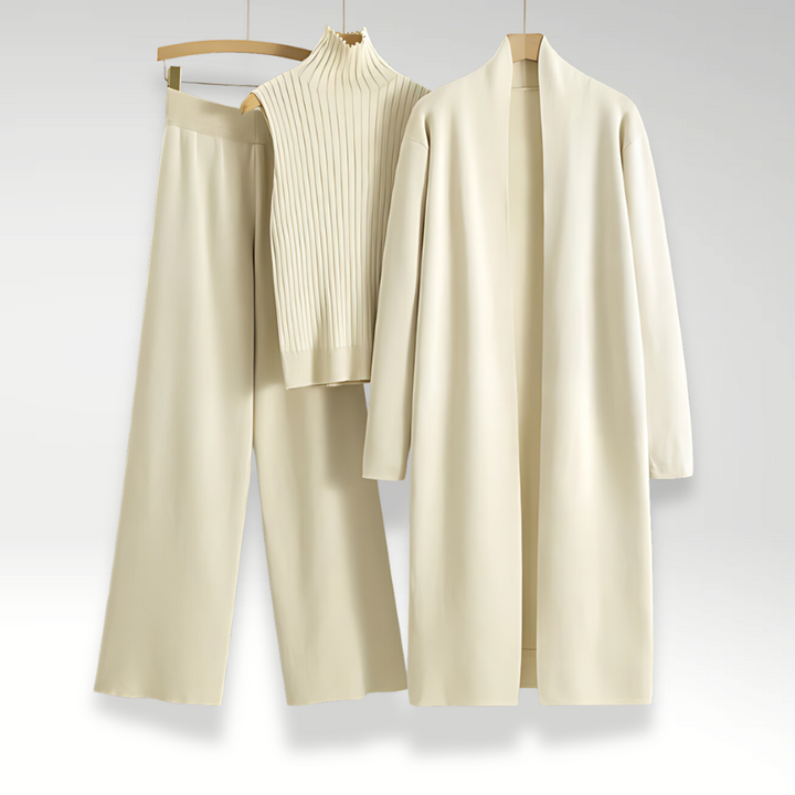 Maison Armand™  | Ensemble trois pièces en maille Luxe