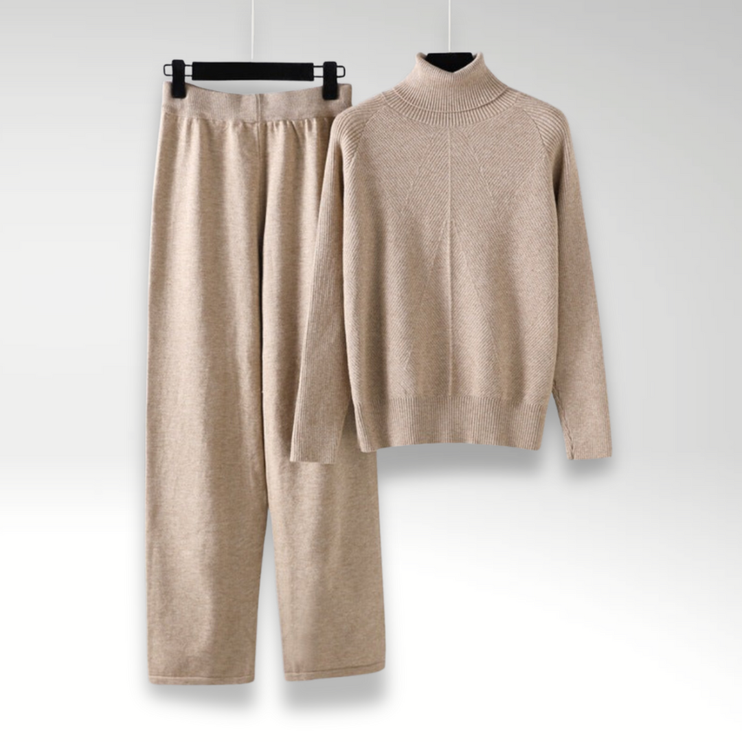 Maison Armand™  | Ensemble deux pièces Lounge en tricot torsadé