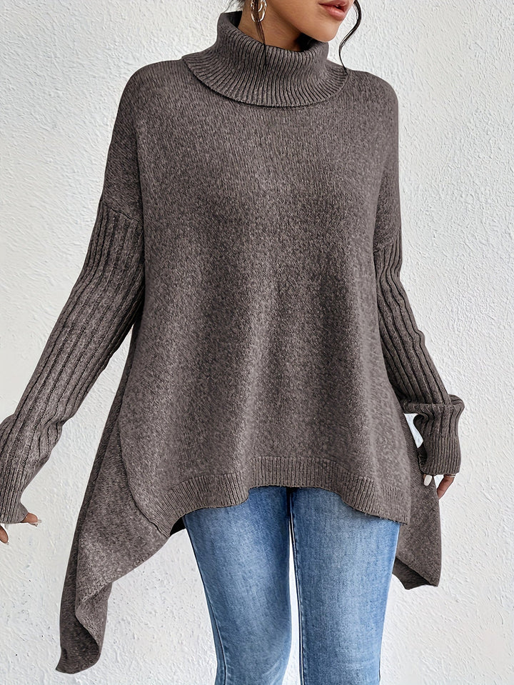 Maison Armand™ | Pull Col Roulé Oversize Élégance