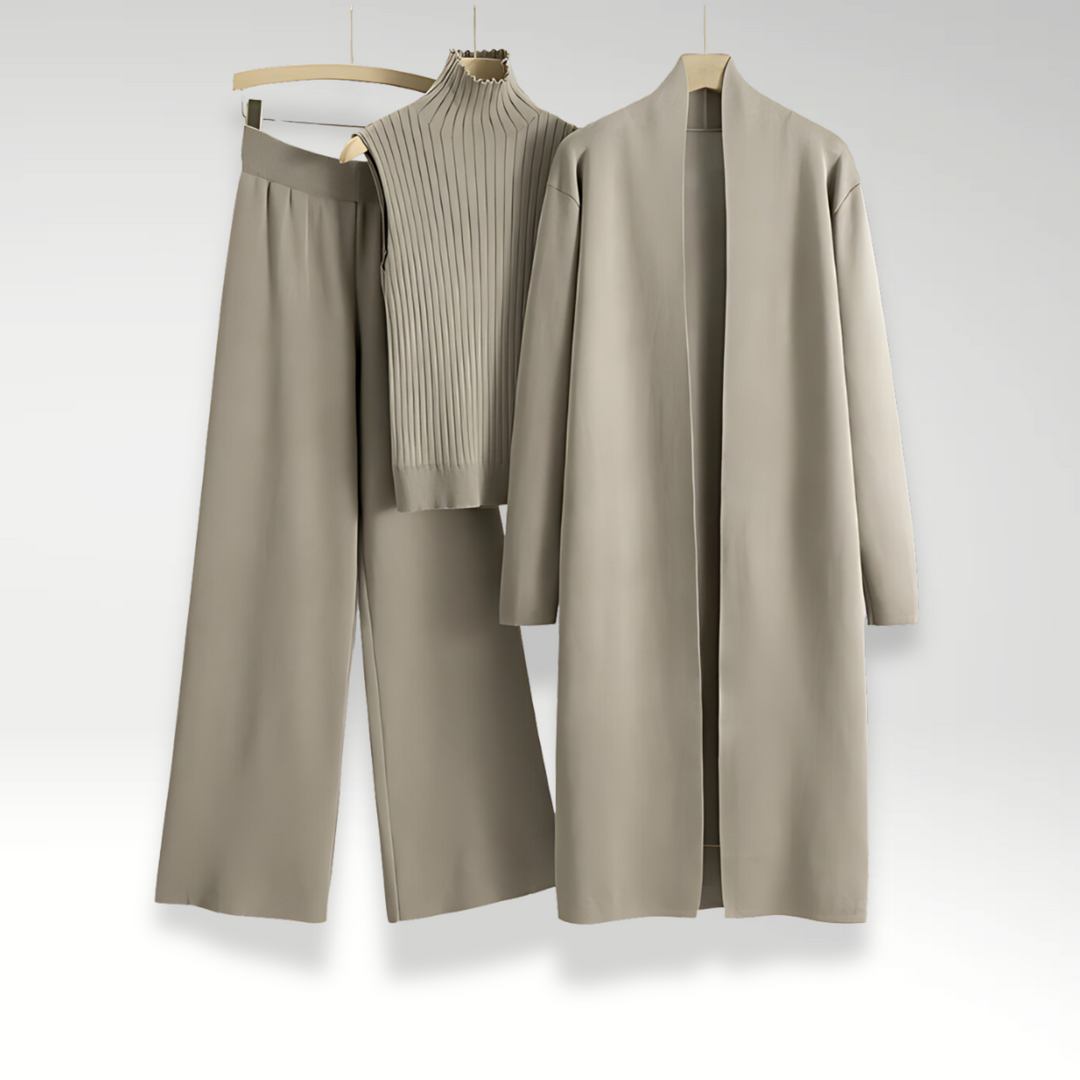 Maison Armand™ | Ensemble trois pièces en maille Luxe