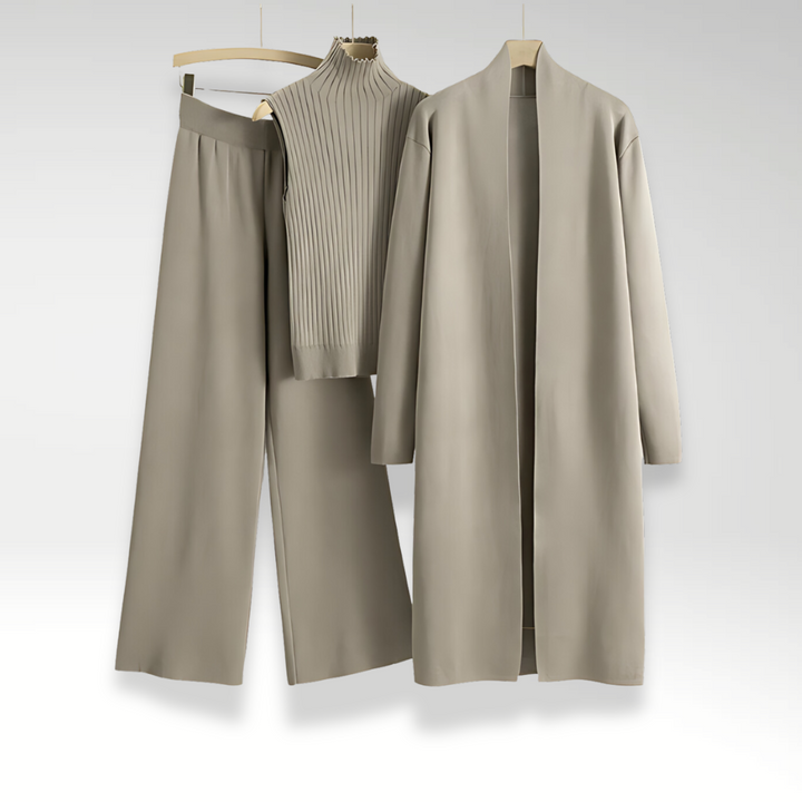 Maison Armand™  | Ensemble trois pièces en maille Luxe