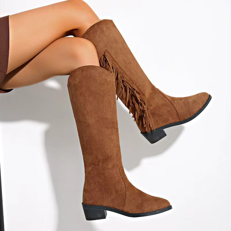 Maison Armand™ | bottes suède bohème