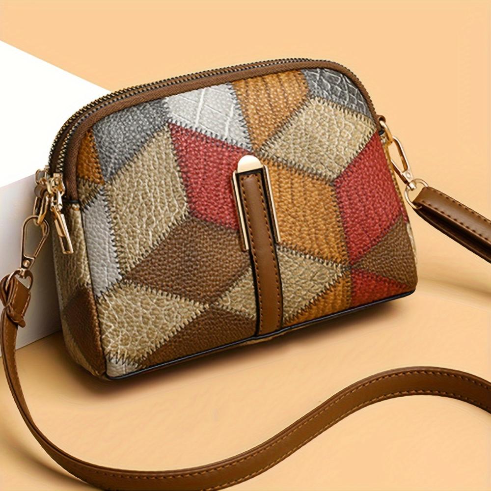Maison Armand™ | Mini Sac Bandoulière Patchwork