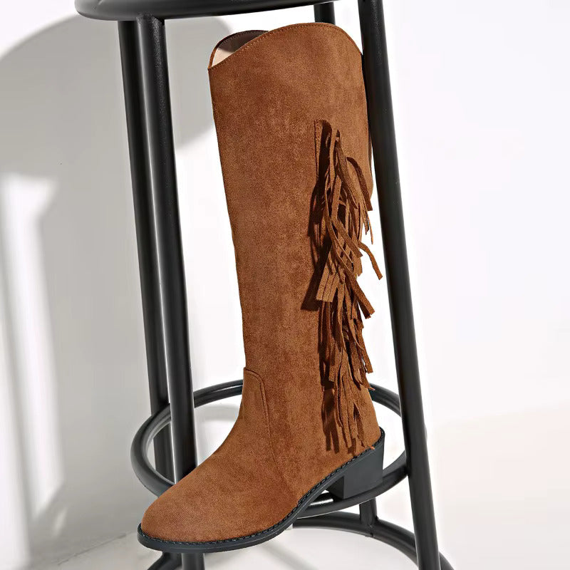 Maison Armand™ | bottes suède bohème