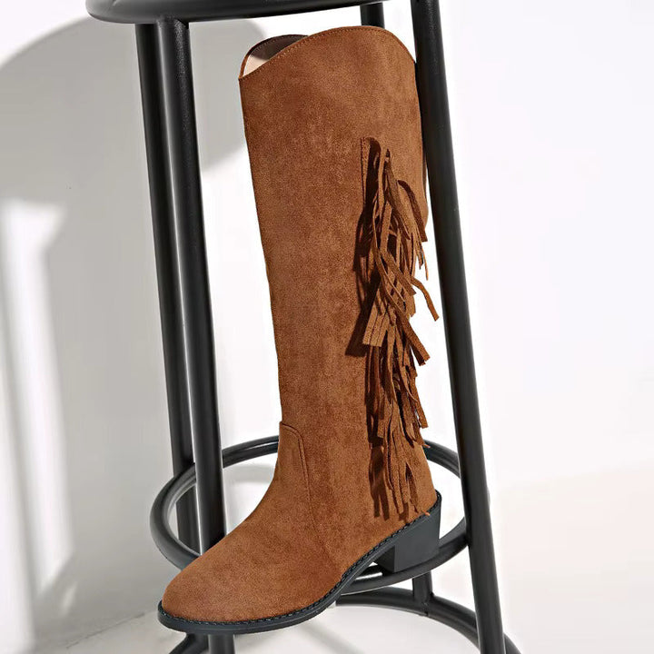 Maison Armand™ | bottes suède bohème
