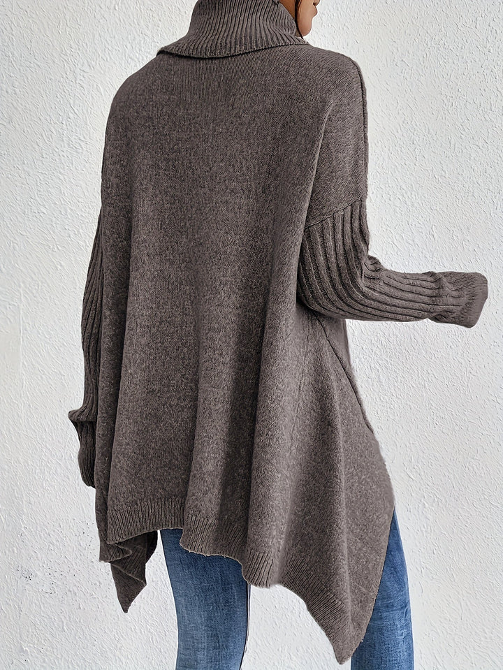 Maison Armand™ | Pull Col Roulé Oversize Élégance
