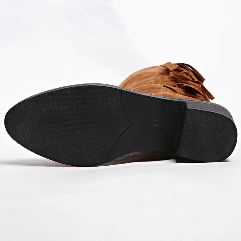 Maison Armand™ | bottes suède bohème