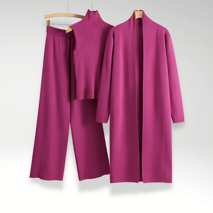 Maison Armand™  | Ensemble trois pièces en maille Luxe