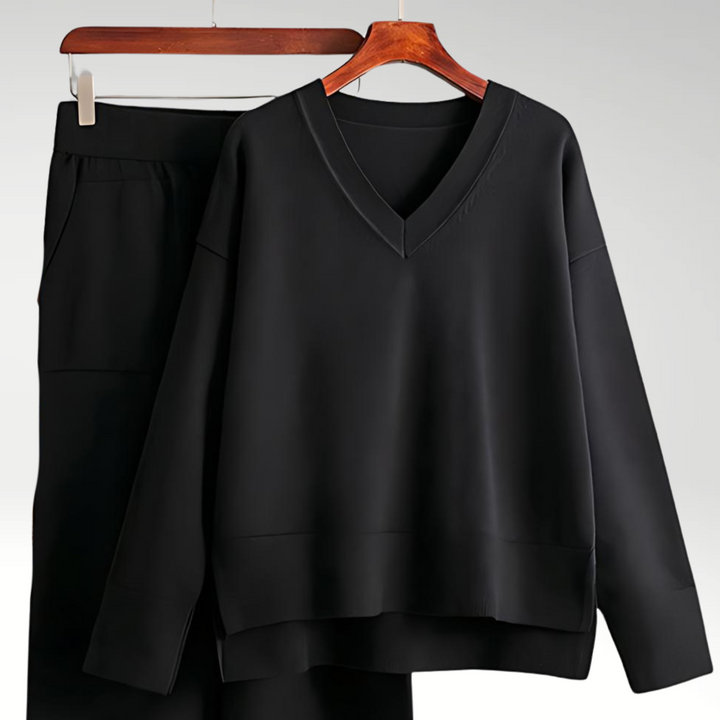 Maison Armand™  | Ensemble deux pièces V-neck de luxe