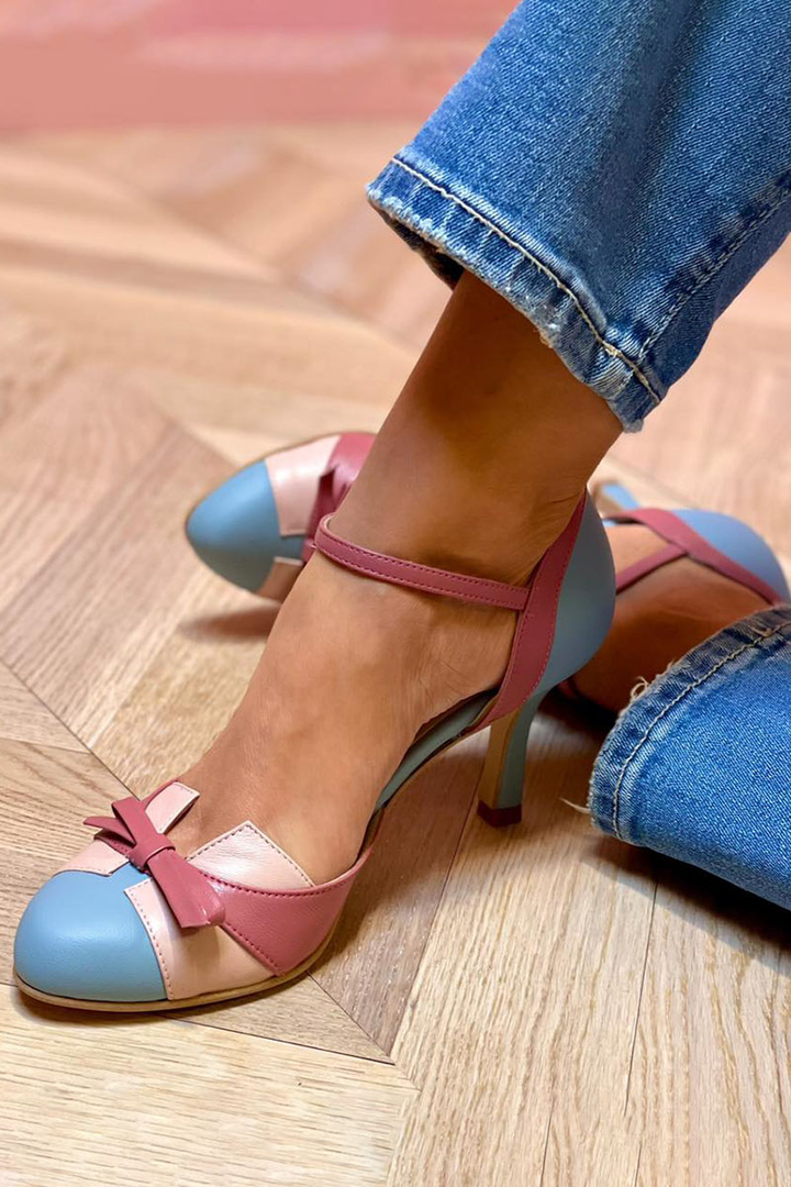 Maison Armand™ | Sandales Colorées Nœud Élégance