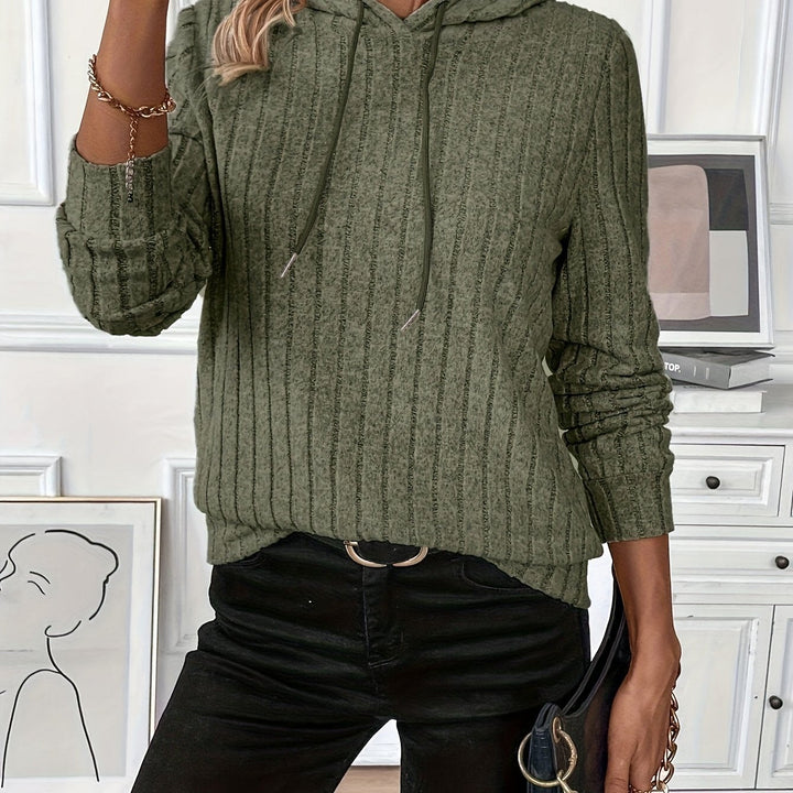 Maison Armand™ | Sweat à Capuche Côtelé Élégance Décontractée