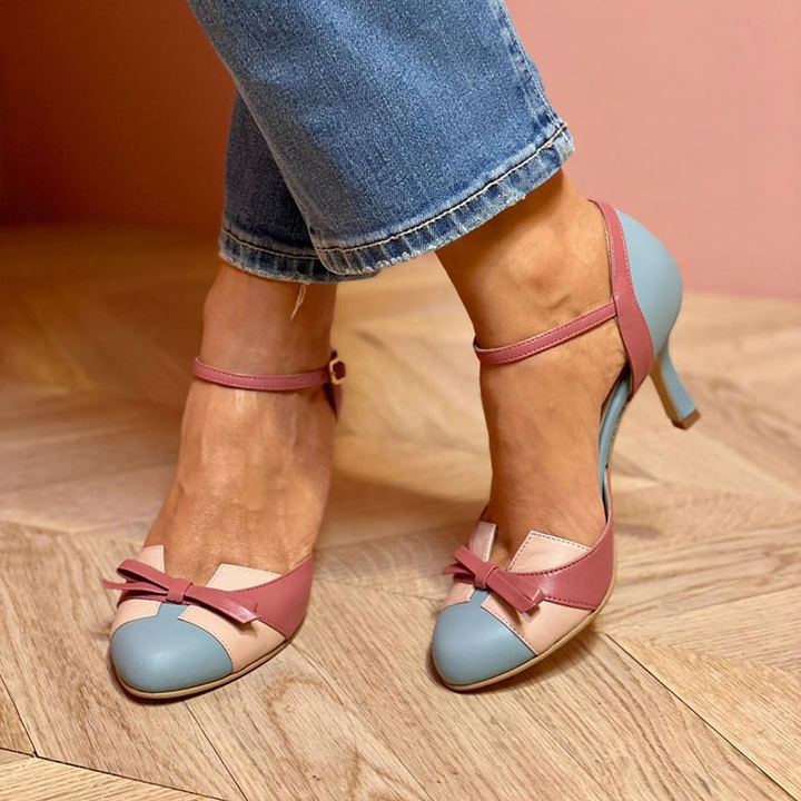 Maison Armand™ | Sandales Colorées Nœud Élégance
