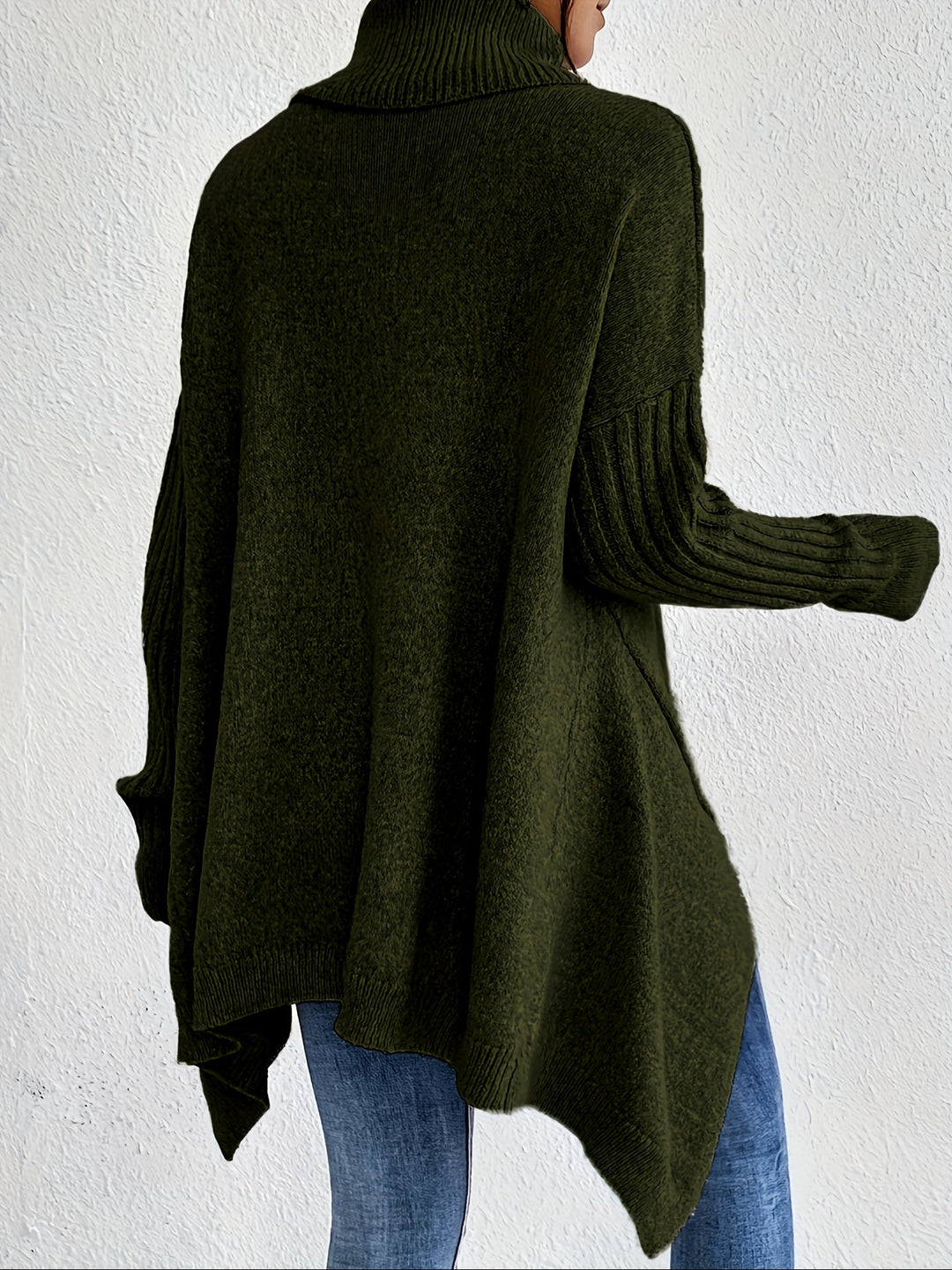 Maison Armand™ | Pull Col Roulé Oversize Élégance