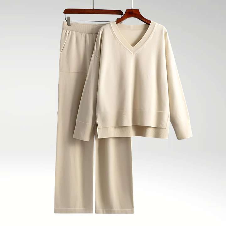 Maison Armand™  | Ensemble deux pièces V-neck de luxe
