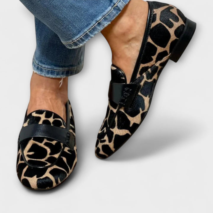 Maison Armand™ | Mocassins Orthopédiques Léopard
