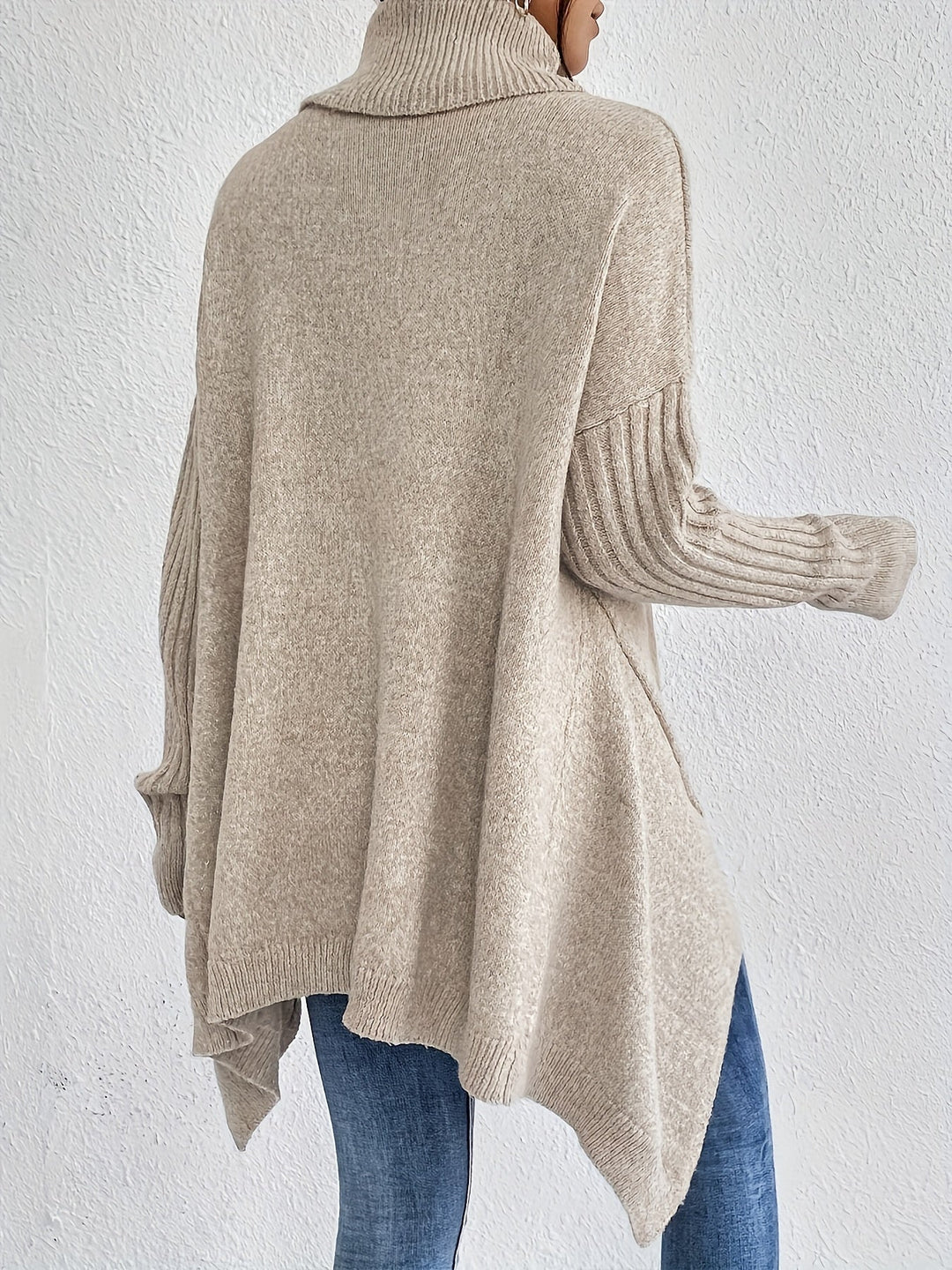 Maison Armand™ | Pull Col Roulé Oversize Élégance