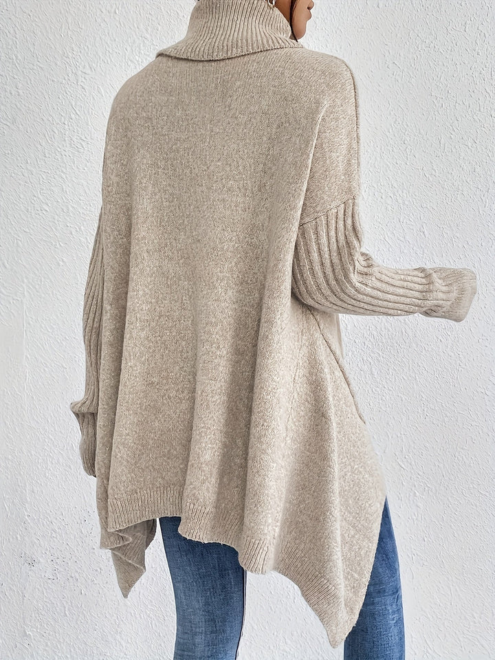 Maison Armand™ | Pull Col Roulé Oversize Élégance
