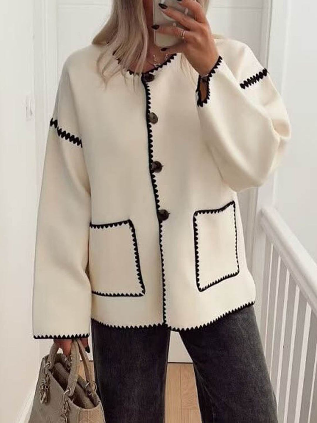 Maison Armand™  | Veste contrastée