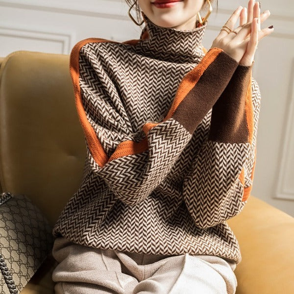 Maison Armand™ | Pull Élégance Rayée