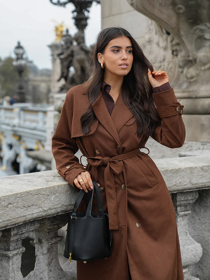 Maison Armand™ | Trench-coat en daim