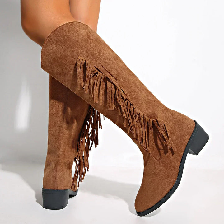 Maison Armand™ | bottes suède bohème