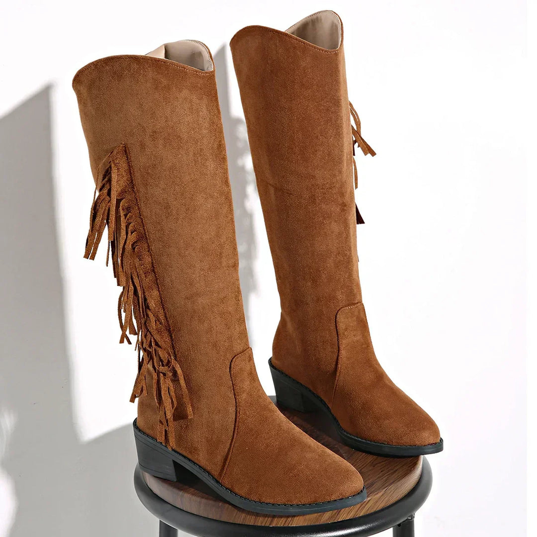 Maison Armand™ | bottes suède bohème