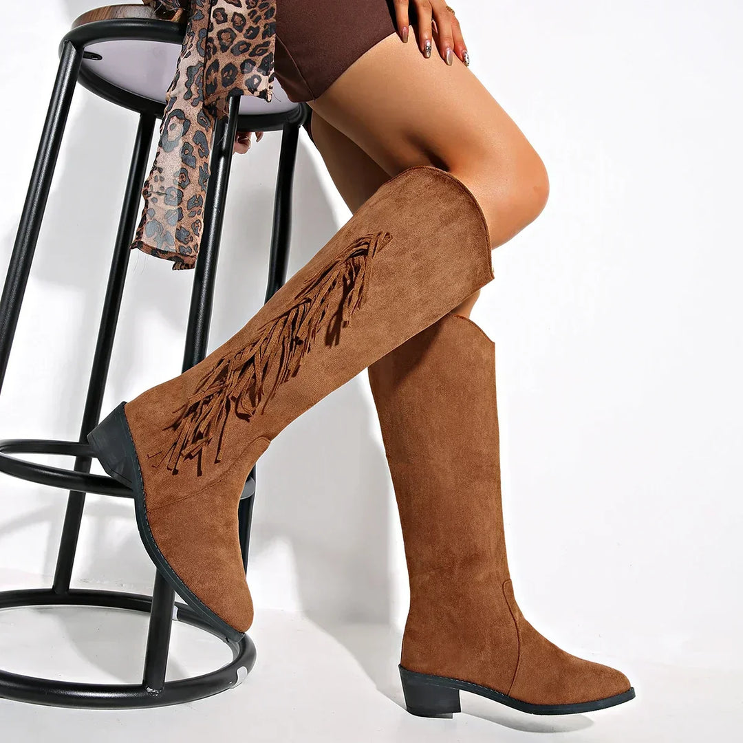 Maison Armand™ | bottes suède bohème