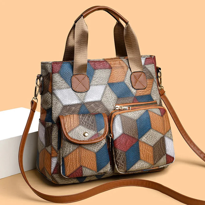 Maison Armand™ | Sac à main en cuir mosaïque