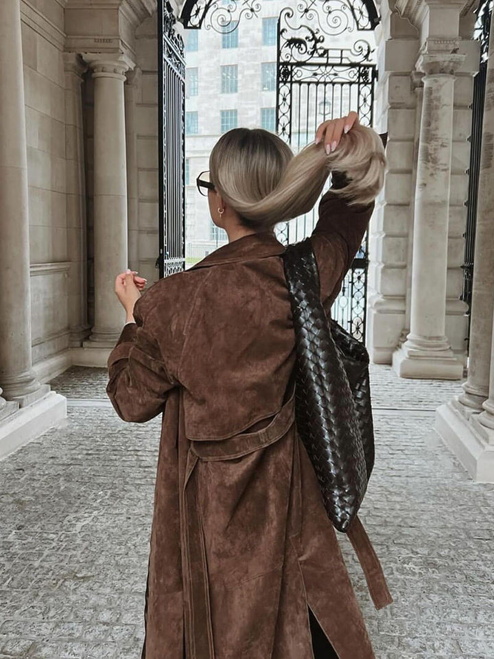 Maison Armand™ | Trench-coat en daim