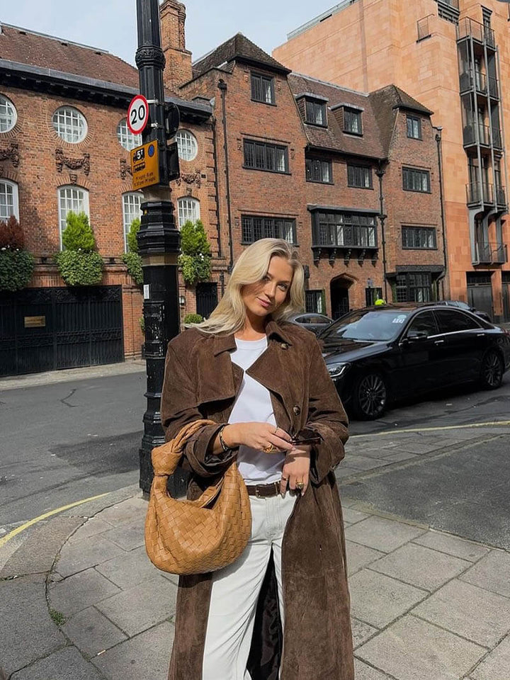 Maison Armand™ | Trench-coat en daim