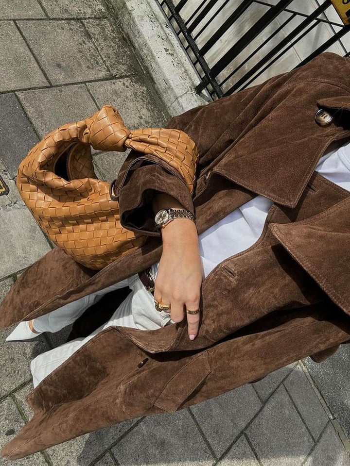 Maison Armand™ | Trench-coat en daim