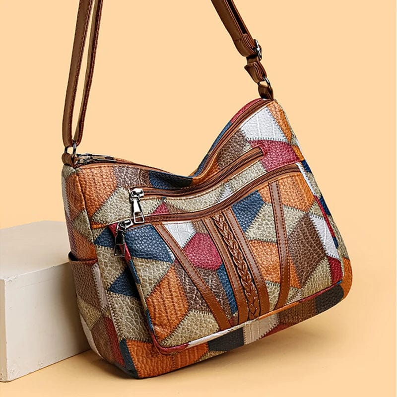 Maison Armand™ | Sac à main en cuir mosaïque