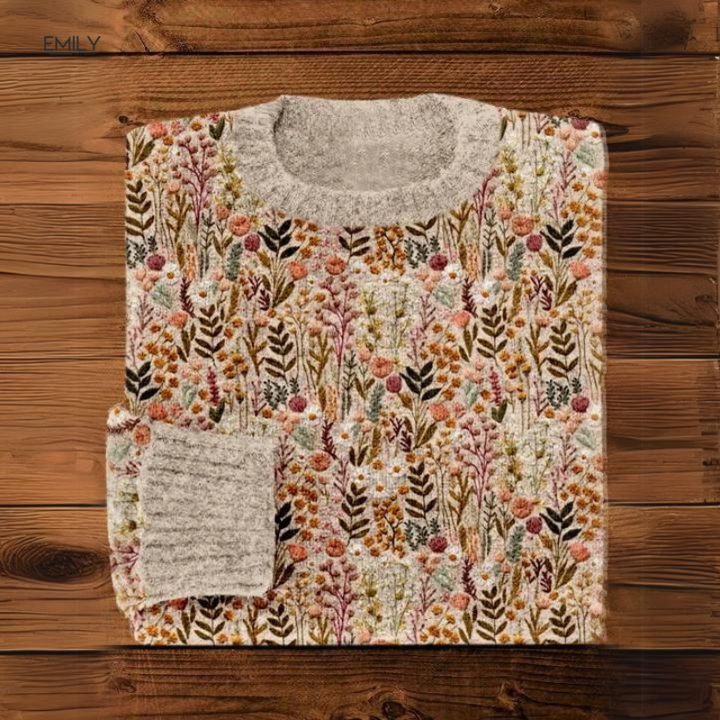 Maison Armand™ | pull fleuri bohème
