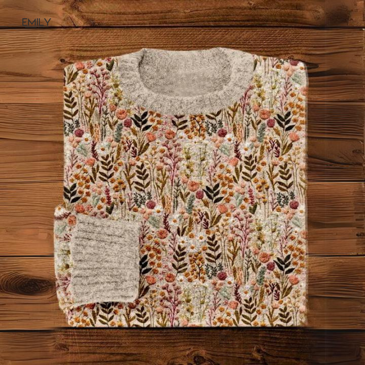 Maison Armand™ | pull fleuri bohème