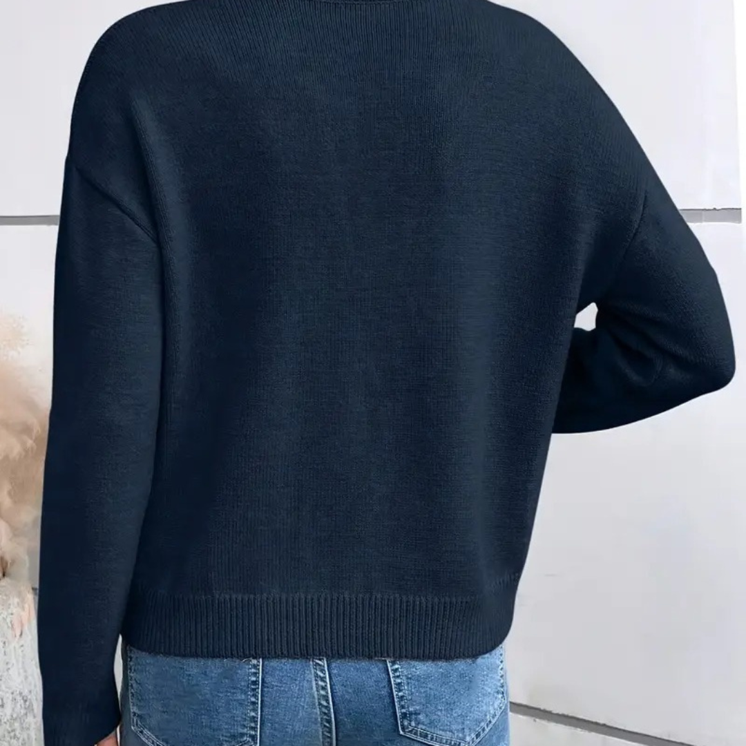 Maison Armand™ | Pull Col Dentelle Élégant