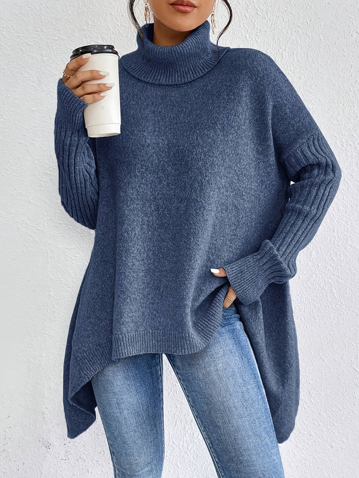 Maison Armand™ | Pull Col Roulé Oversize Élégance