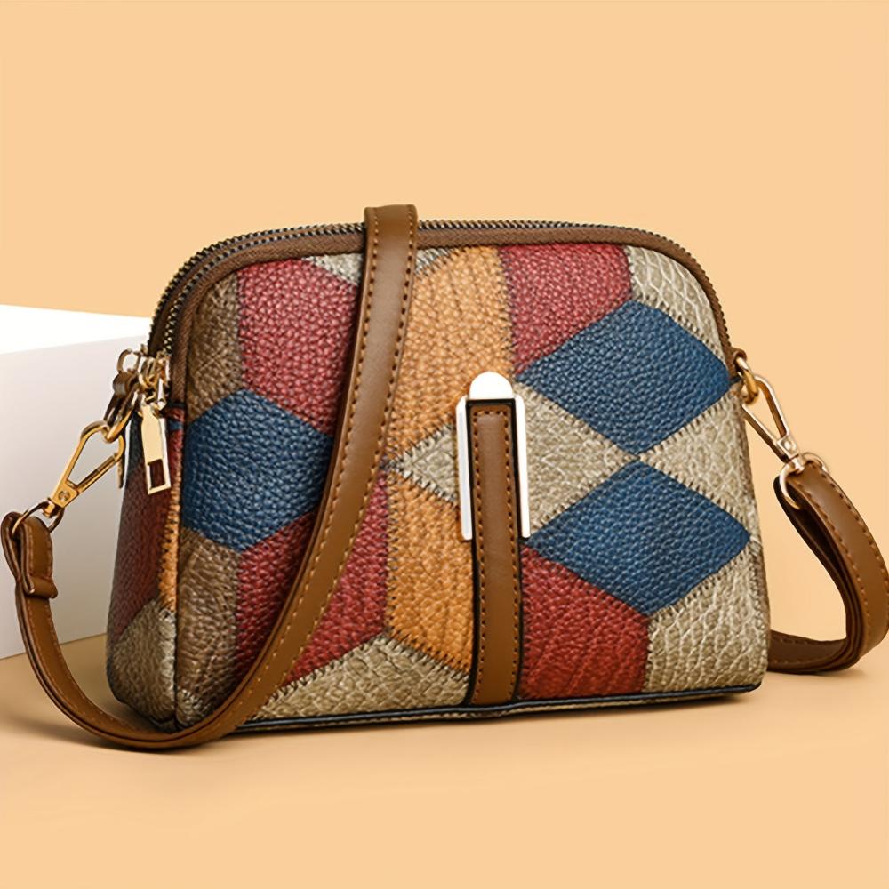 Maison Armand™ | Mini Sac Bandoulière Patchwork