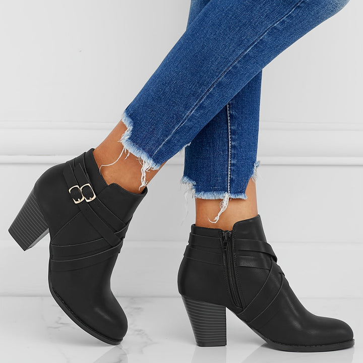Maison Armand™ | bottines élégance croisée
