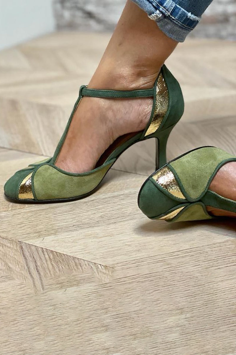 Maison Armand™ | Escarpins Patchwork Élégance