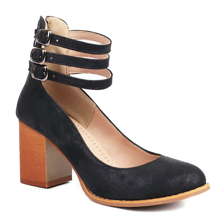 Maison Armand™ | Sandales À Talon Épais Élégance