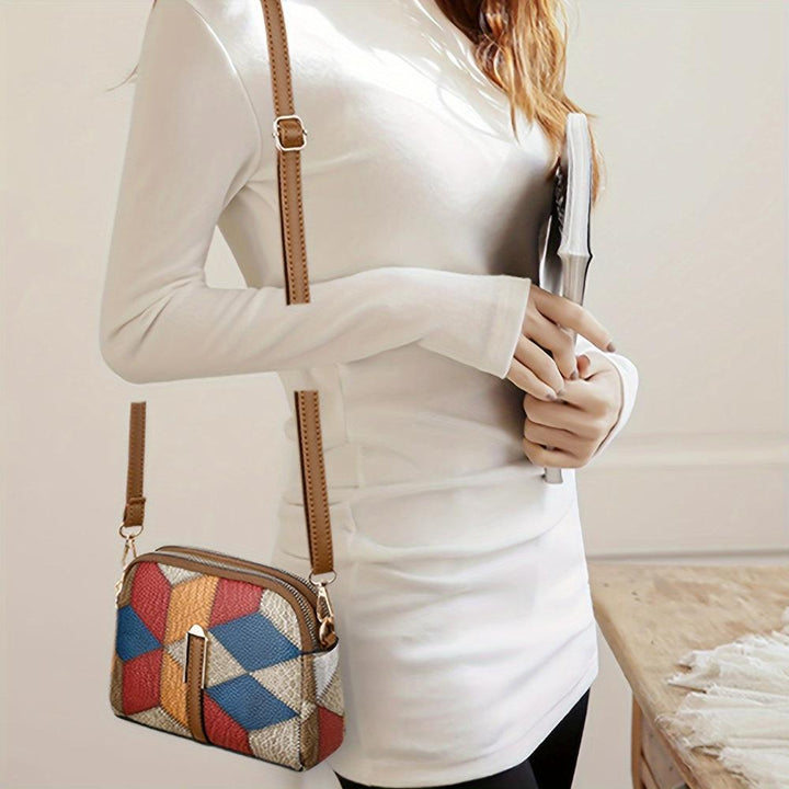 Maison Armand™ | Mini Sac Bandoulière Patchwork