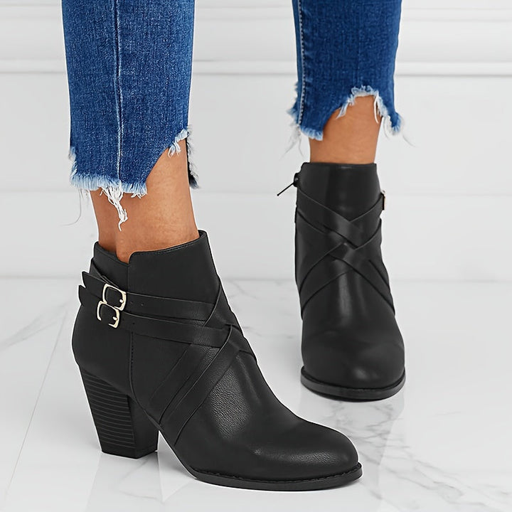 Maison Armand™ | bottines élégance croisée