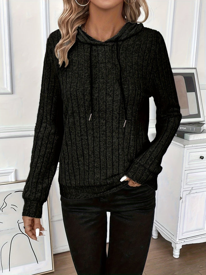 Maison Armand™ | Sweat à Capuche Côtelé Élégance Décontractée