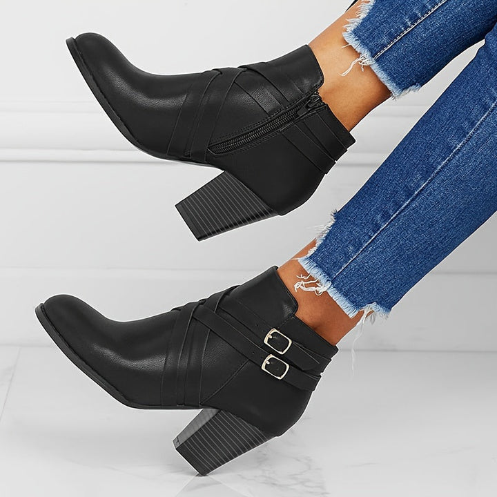 Maison Armand™ | bottines élégance croisée